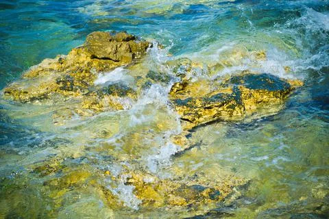 Sea rocks Stock Photos