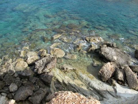 Sea rocks Stock Photos