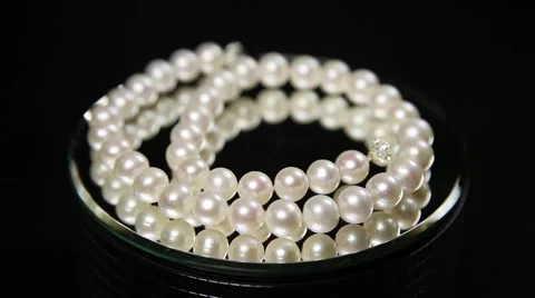 Sea round pearl 2 Video stock 50744535