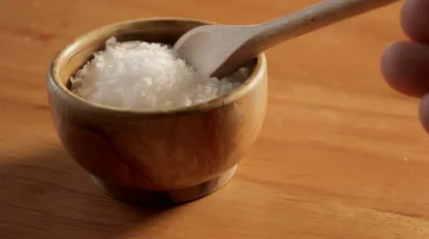 Sea Salt Flakes 스톡 동영상 12019597