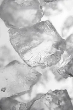 Sea Salt Under Microscope Stock Photos