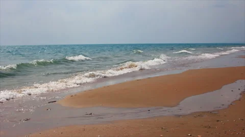 Sea sand beach Stock Footage 49662905