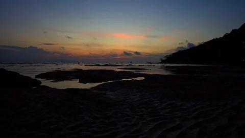 Sea scape time lapse Vidéo 124825617