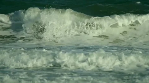Sea. Sea waves. Stock Footage 50287955