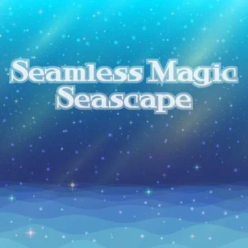 Sea Seamless Background Stock Illustration