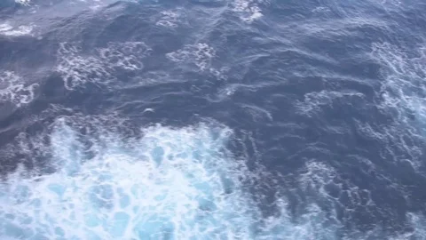 The sea seen from the ship Stock Footage 72177620