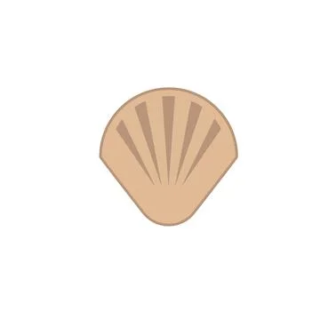 Sea shell vector icon illustration concept design 스톡 일러스트
