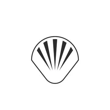 Sea shell vector icon illustration concept design 스톡 일러스트