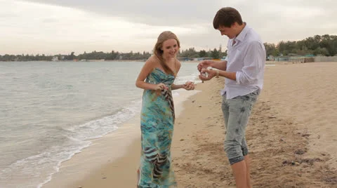 Sea Shells Collectors Stock-Footage 26181978