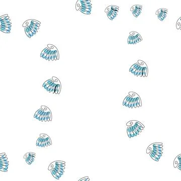 Sea shells doodles 스톡 일러스트