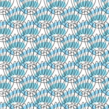 Sea shells doodles 스톡 일러스트