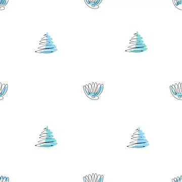 Sea shells doodles Illustrazione stock