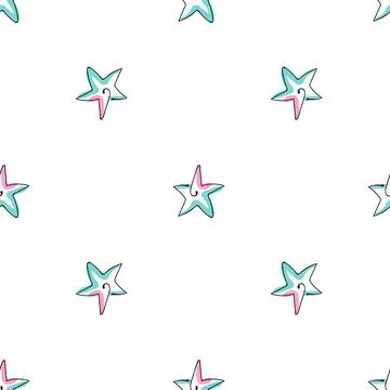 Sea shells doodles 스톡 일러스트