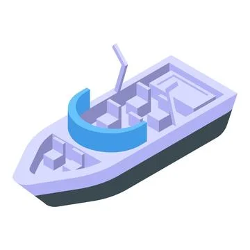 Sea ship icon isometric vector. Summer fun イラスト素材
