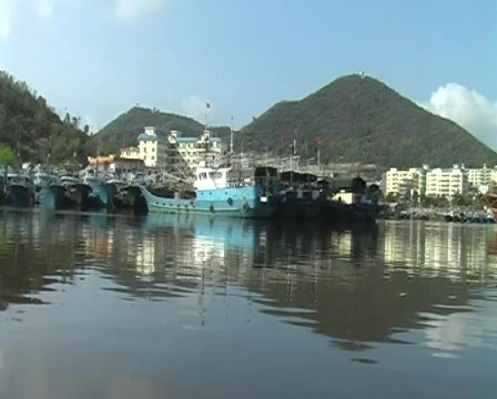 Sea ship walk Stock Footage 144812