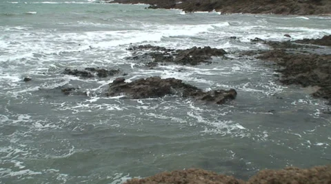 Sea shore (2) Stock Footage 34494700