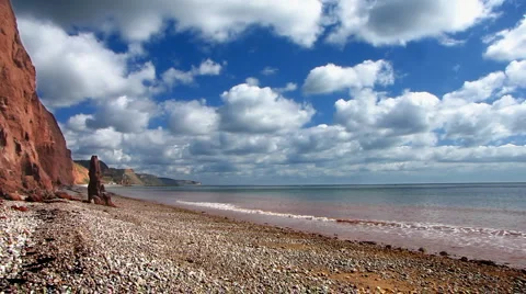 Sea Shore &amp; Clouds  Vidéo 943224