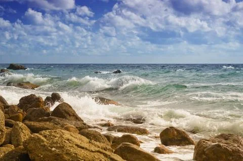 Sea shore Stock Photos