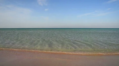 Sea shore, sandy beach Stock Footage 39998136
