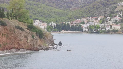 Sea shore view Video stock 165175548