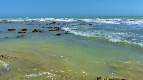 SEA | SICILY | TORRE SALSA Stock Footage 144148063