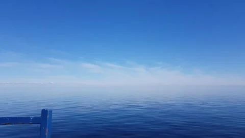 Sea ​​sky blue Stock Footage 147442559