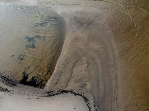 The sea from the sky Stock Photos