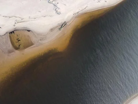 The sea from the sky Stock Photos