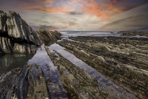 Sea in Spain Stock Photos