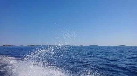 Sea splash Stock Photos