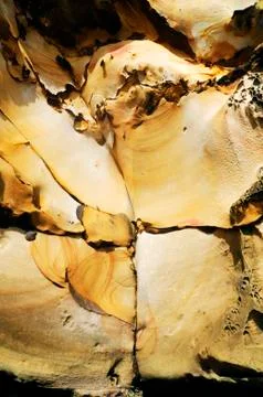 Sea stack pattern Stock Photos