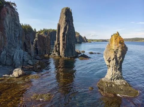 Sea stacks Stock Photos