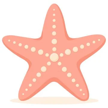 Sea starfish ocean vector illustration Illustrazione stock