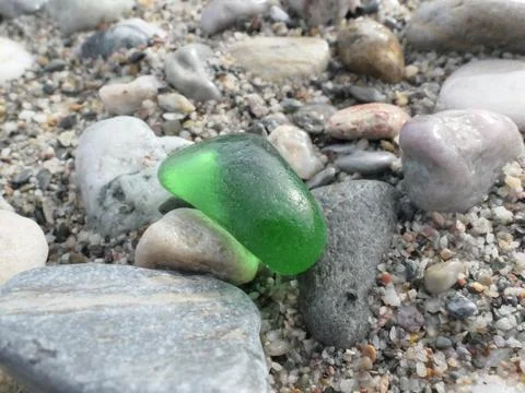 Sea stone (pebble) Stock Photos