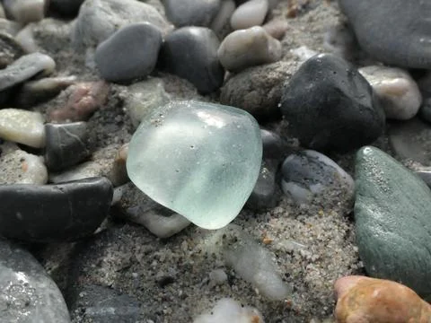 Sea stone (pebble) Stock Photos