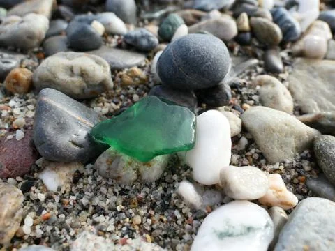 Sea stone (pebble) Stock Photos