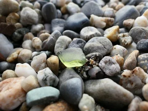 Sea stone (pebble) Stock Photos