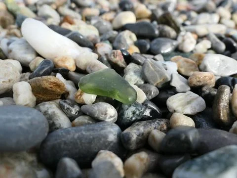 Sea stone (pebble) Stock Photos