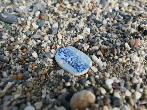 Sea stone (pebble) Stock Photos