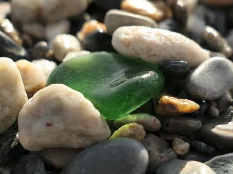Sea stone (pebble) Stock Photos