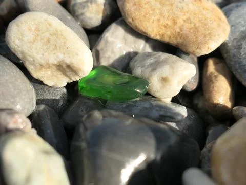Sea stone (pebble) Stock Photos