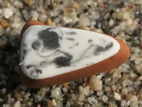 Sea stone (pebble) Stock Photos