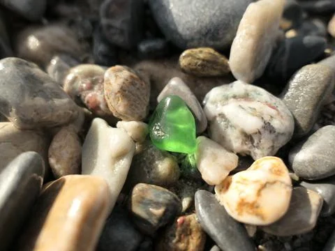 Sea stone (pebble) Stock Photos