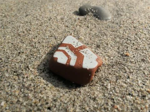 Sea stone (pebble) Stock Photos