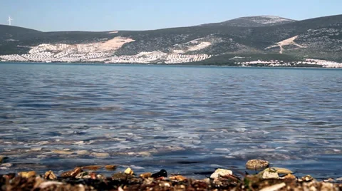 Sea Stone Scroll Vídeos de archivo 33639413