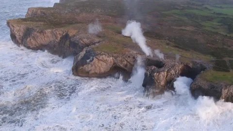 Sea storm 1 Stock Footage 146873696