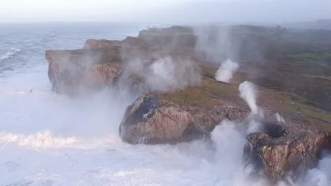 Sea storm 6 Stock Footage 146873742