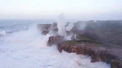 Sea storm 7 Stock Footage 146870877