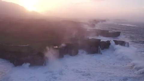 Sea storm 8 Stock Footage 146872377