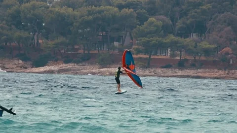 SEA storm Croatia Stock Footage 209244739